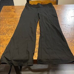 Women’s Ralph Lauren Black Wide-Leg Pants